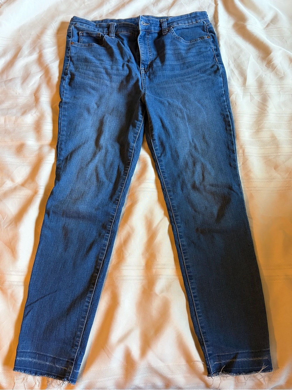 Women's Dark Blue Skinny Jeans